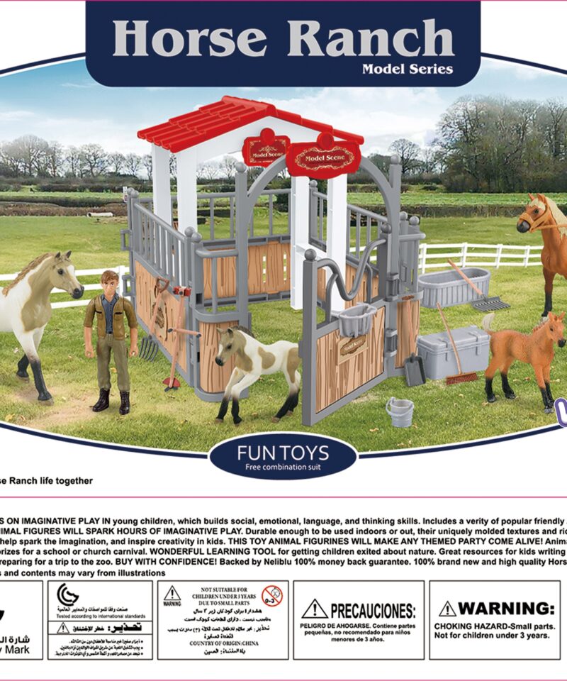 Lastele sobiv hobuste hooldamise mäng