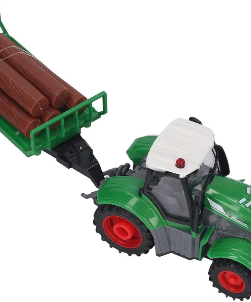 Realistlik traktor ja treiler lastele