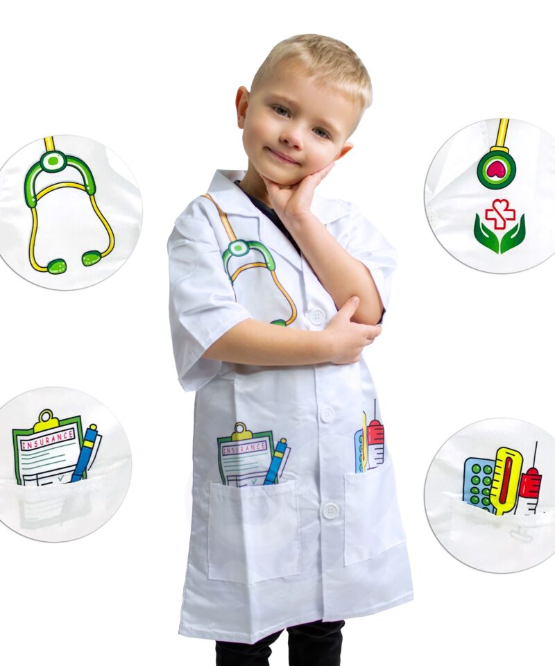 Laste Arstikostüüm eesvaates