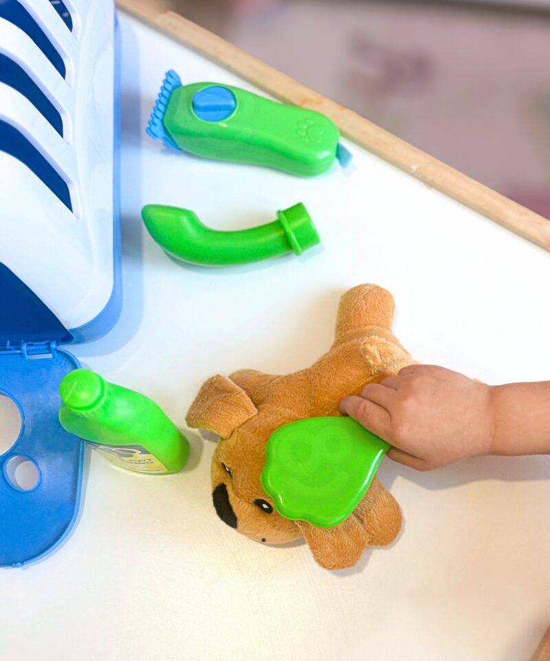 Kaasaskantav loomaarsti mäng lastele