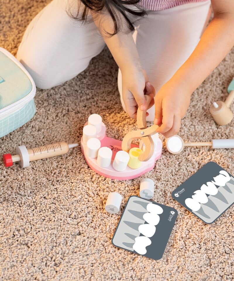 Realistlik hambaarsti rollimäng lastele