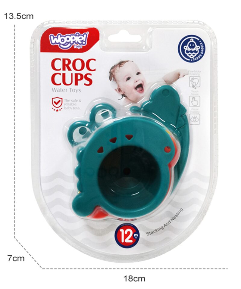 Veesõprade mängukomplekt koos krokodilliga