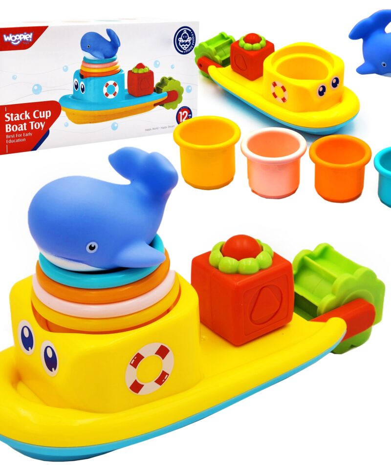 Lõbus vee mänguasjade komplekt vannis