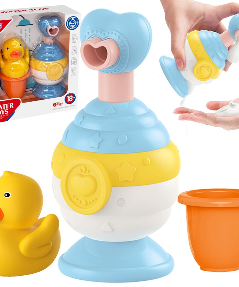 Lõbus vannimänguasjade komplekt vannis