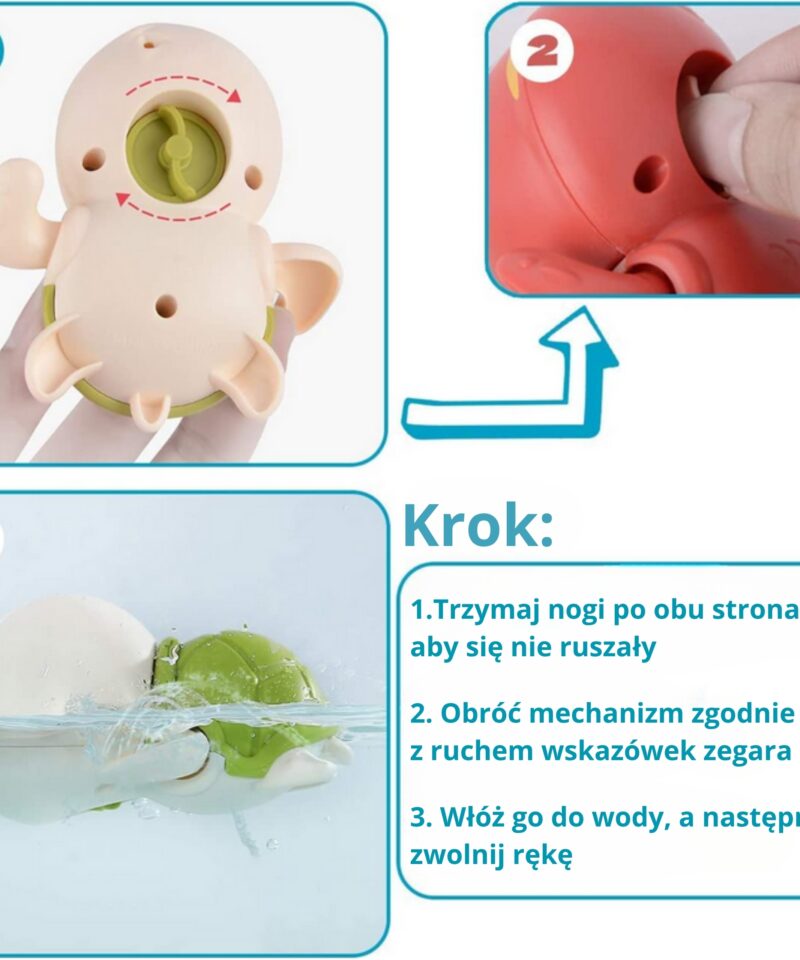 Veekindel kilpkonn lastele