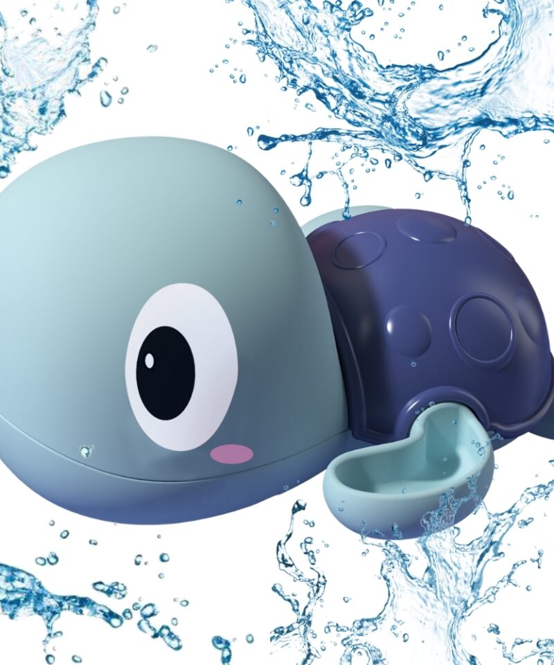 Lõbus käsitsi keeratav vannimänguasi kilpkonn