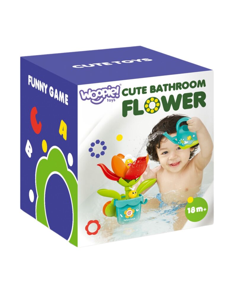 Kastekannuga lõbus mänguaeg vannis