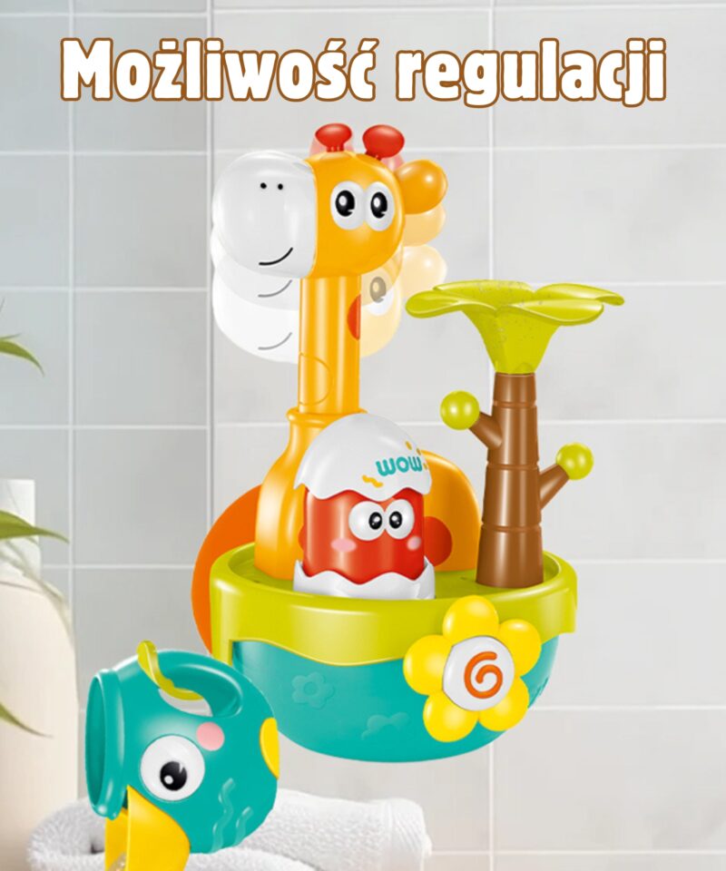 Mänguasi kinnitub vanni külge iminapaga