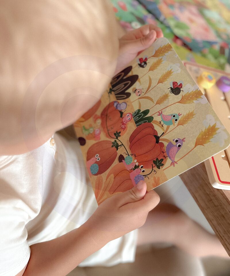 Metsateemaline puidust õppemäng