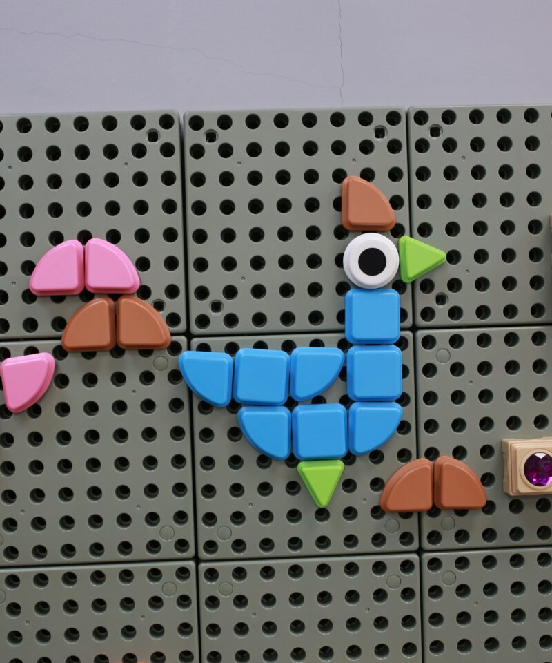 Lõbus ja hariv klotsikomplekt lastele