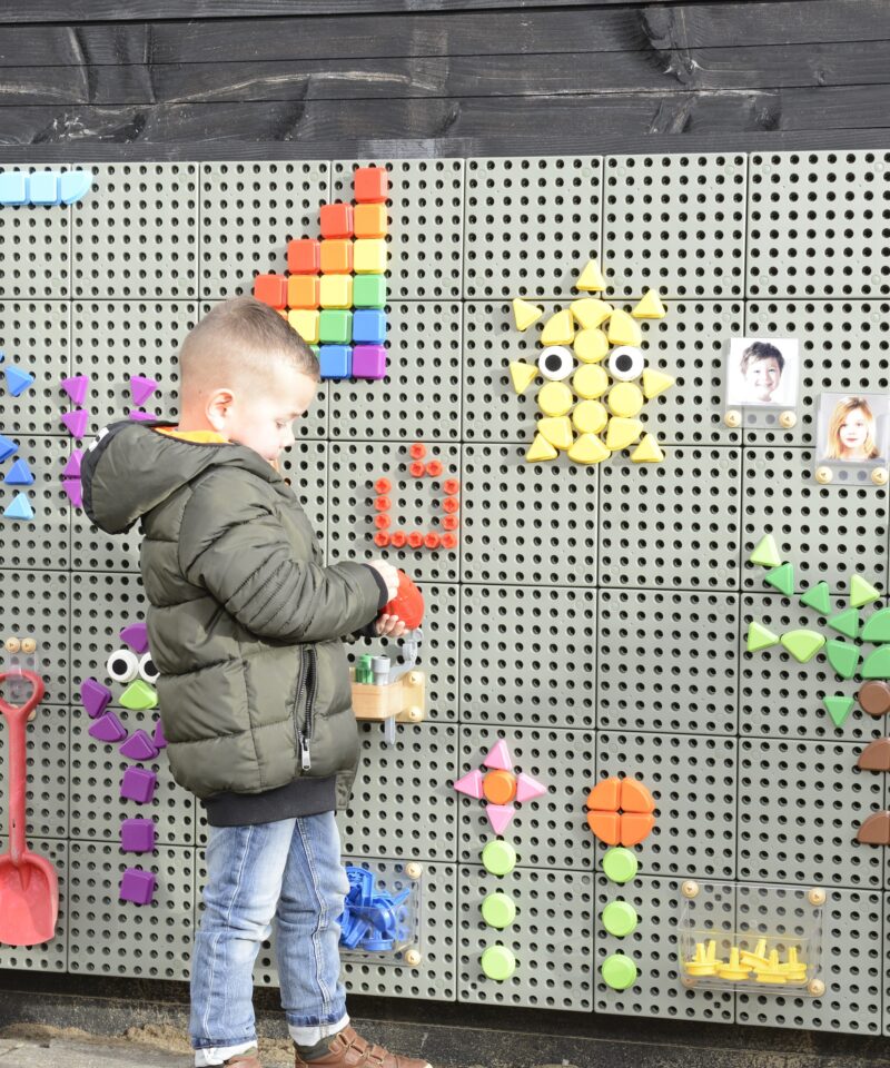 Lõbus ja hariv klotsikomplekt lastele