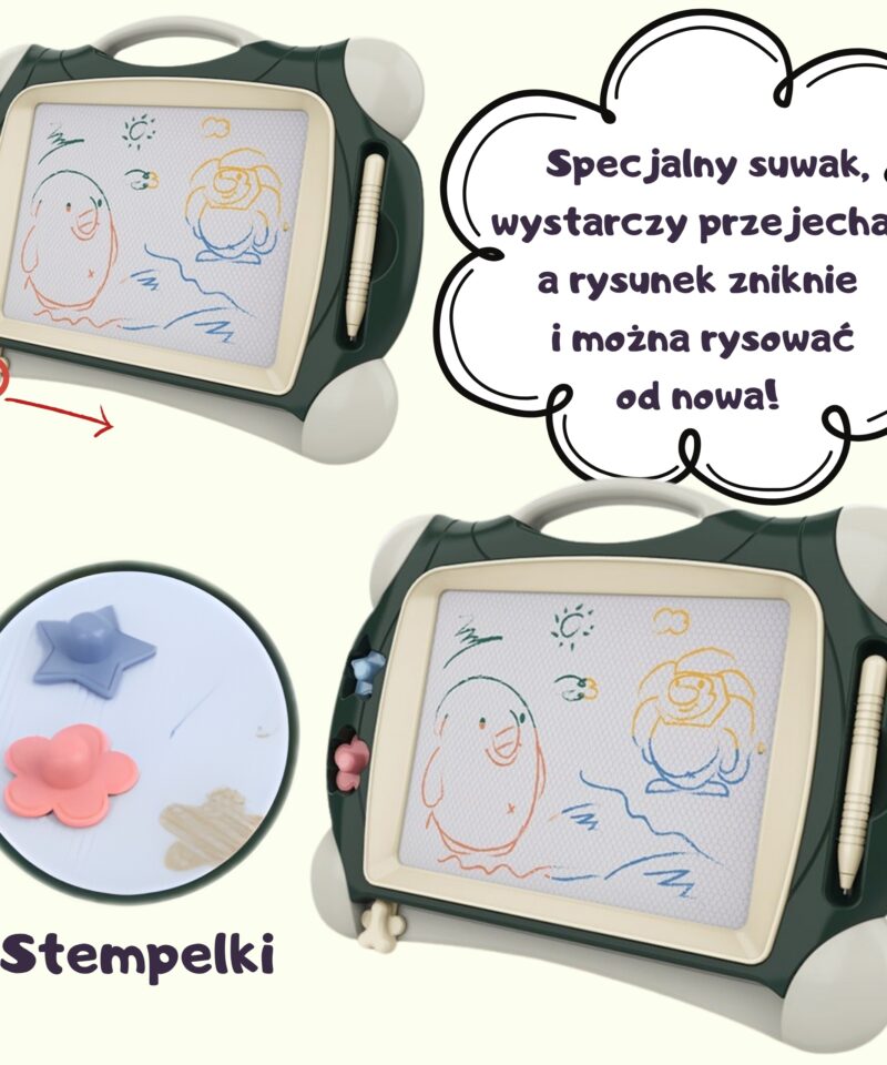 Kaasaskantav joonistustahvel koos pliiatsiga