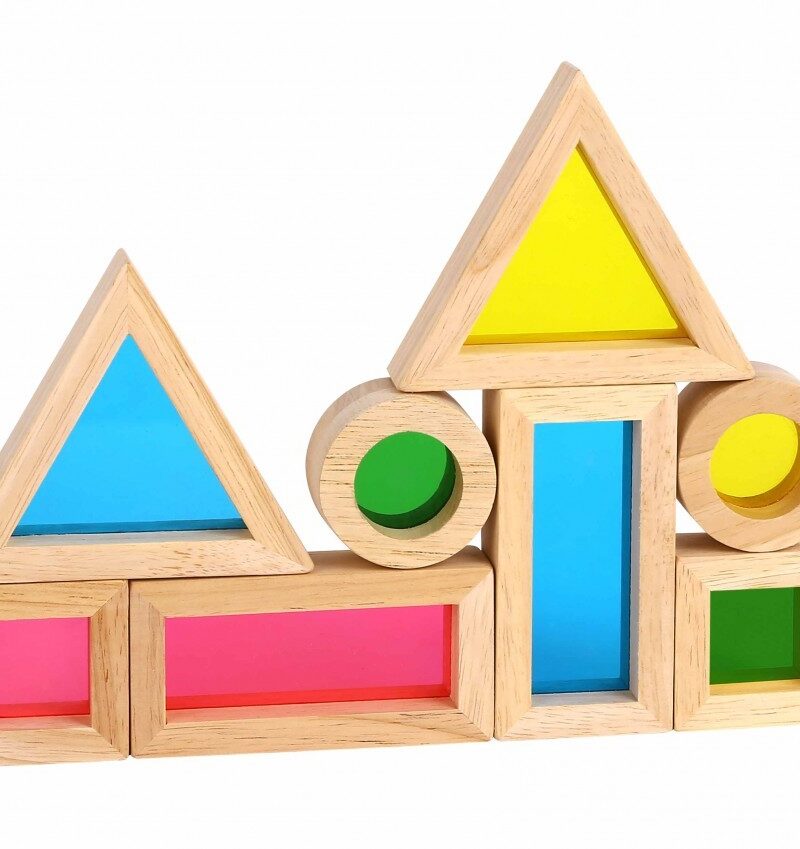 Värvilised klotsid arendavad loovust