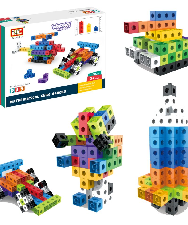 3D konstruktorklotside komplekt lastele