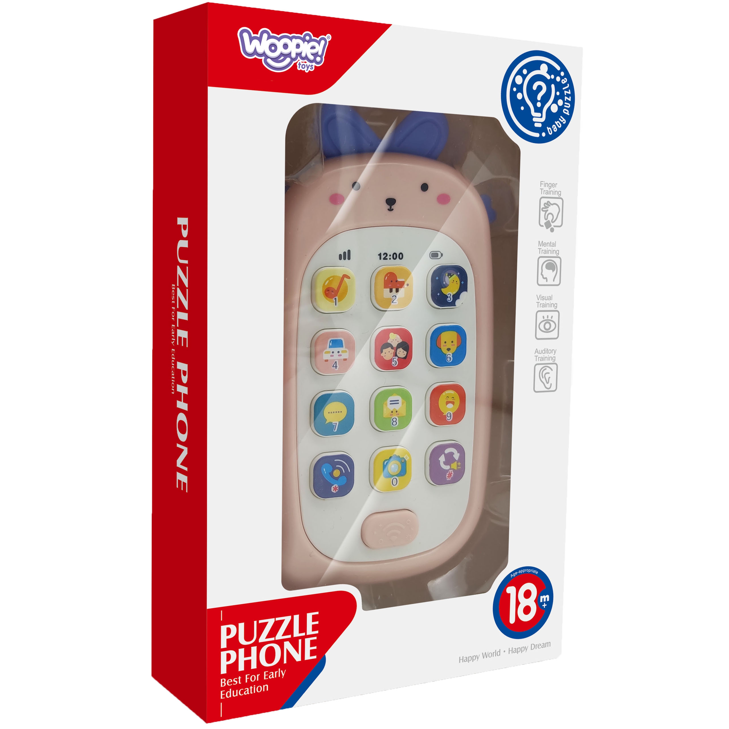 Ohutu ja mittetoksiline mängutelefon