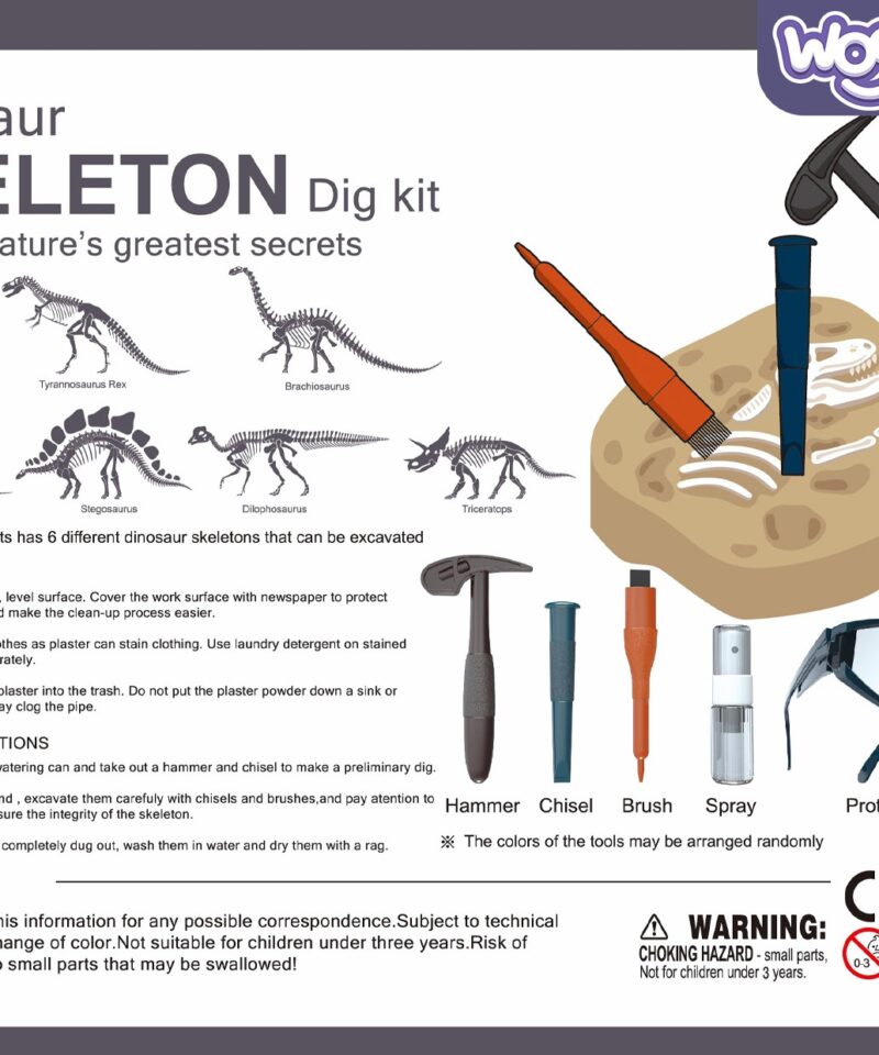 Väike arheoloog avastamas