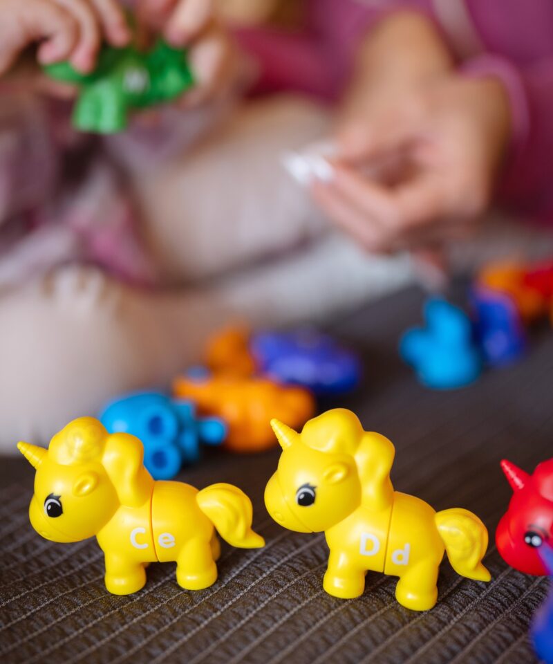 Ükssarvikud erinevates suurustes