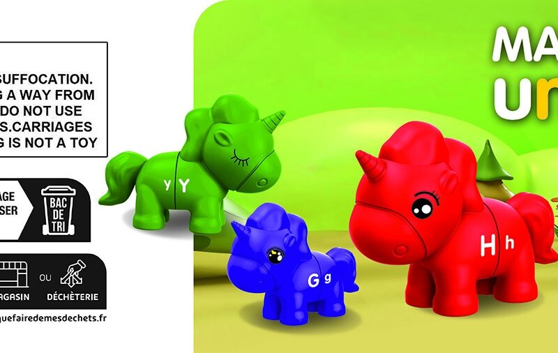 Ükssarvikud erinevates suurustes