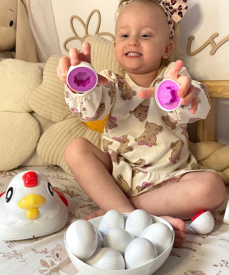 Mänguasi kujundite ja värvide õppimiseks