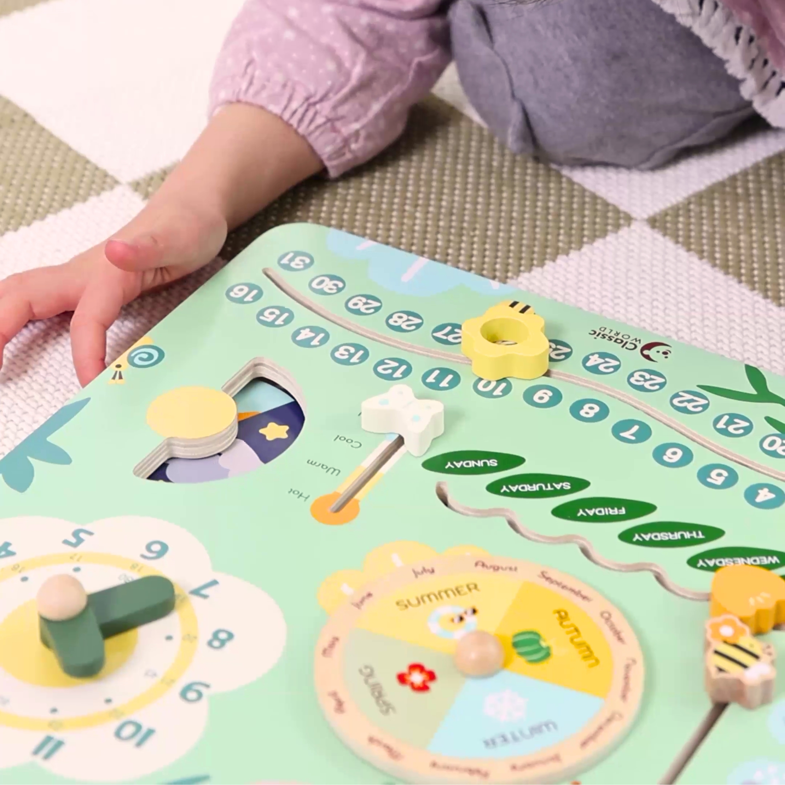 Hariv manipuleerimistahvel lastele