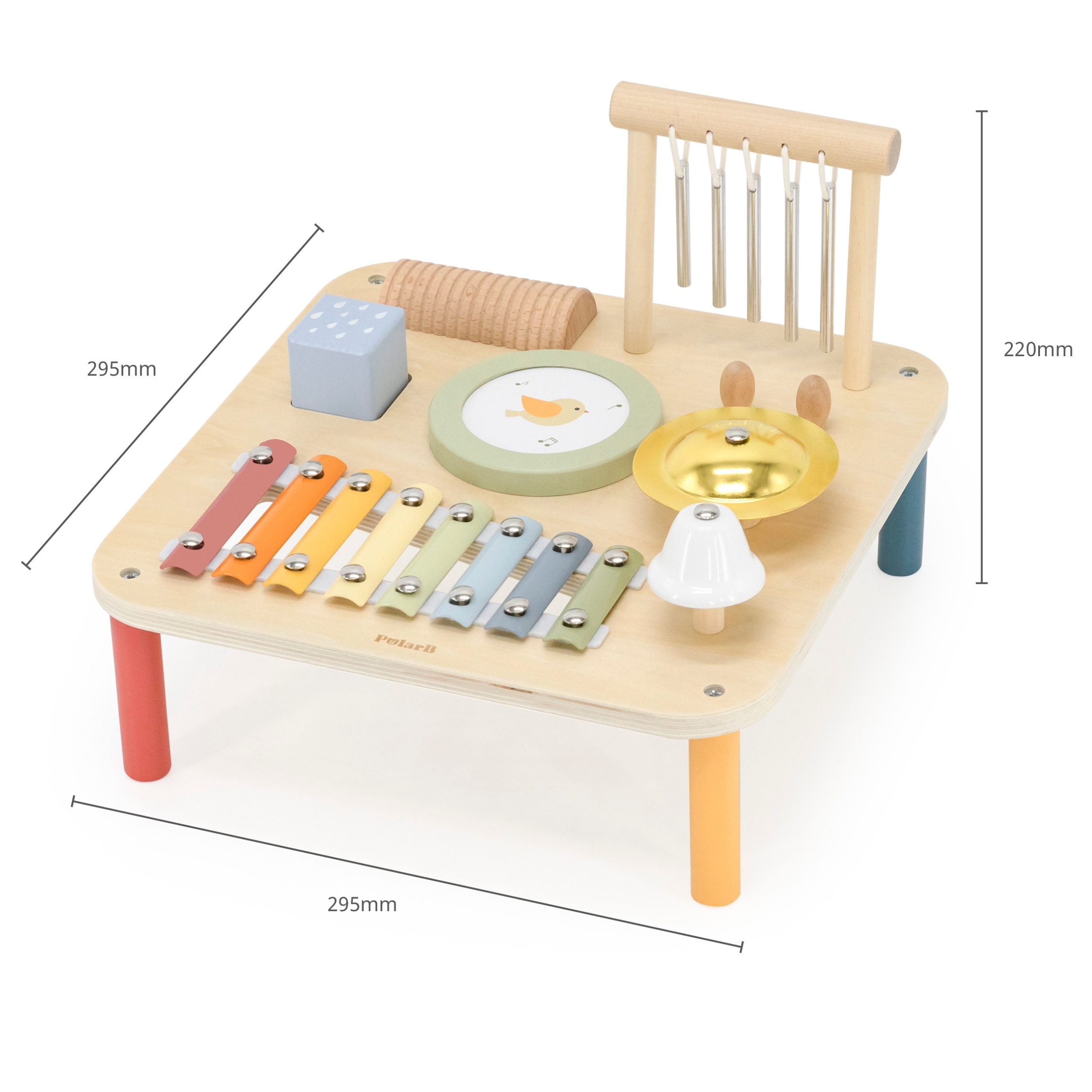 Lastele ohutu muusikaline mängulaud