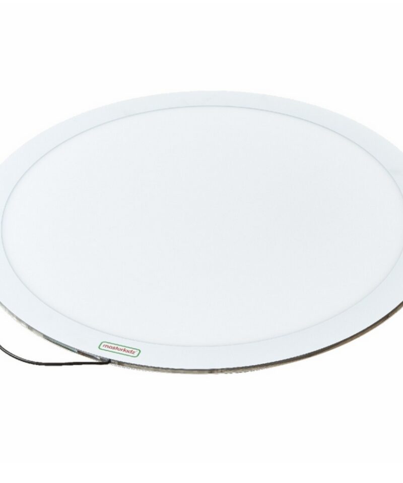 Ümmargune LED valguspaneel klassiruumis