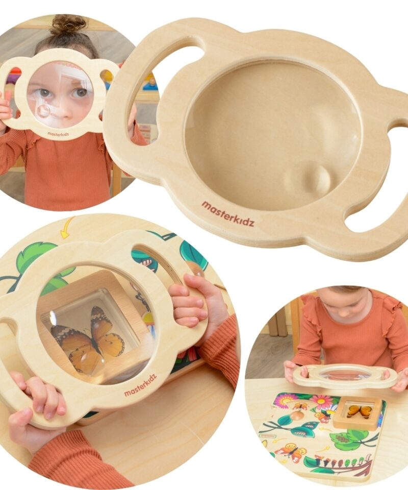 Suur puidust avastajalupp looduse avastamiseks