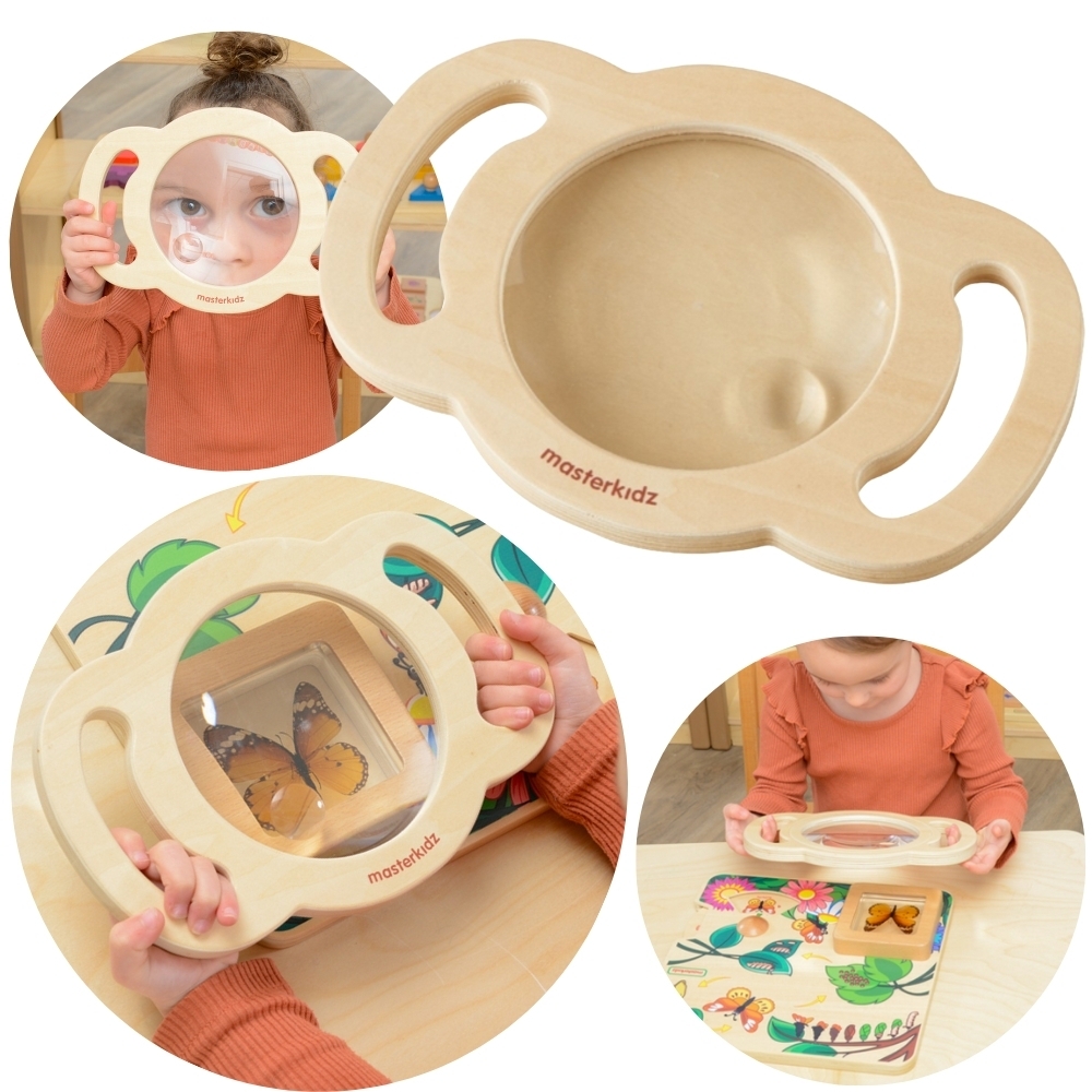 Suur puidust avastajalupp looduse avastamiseks