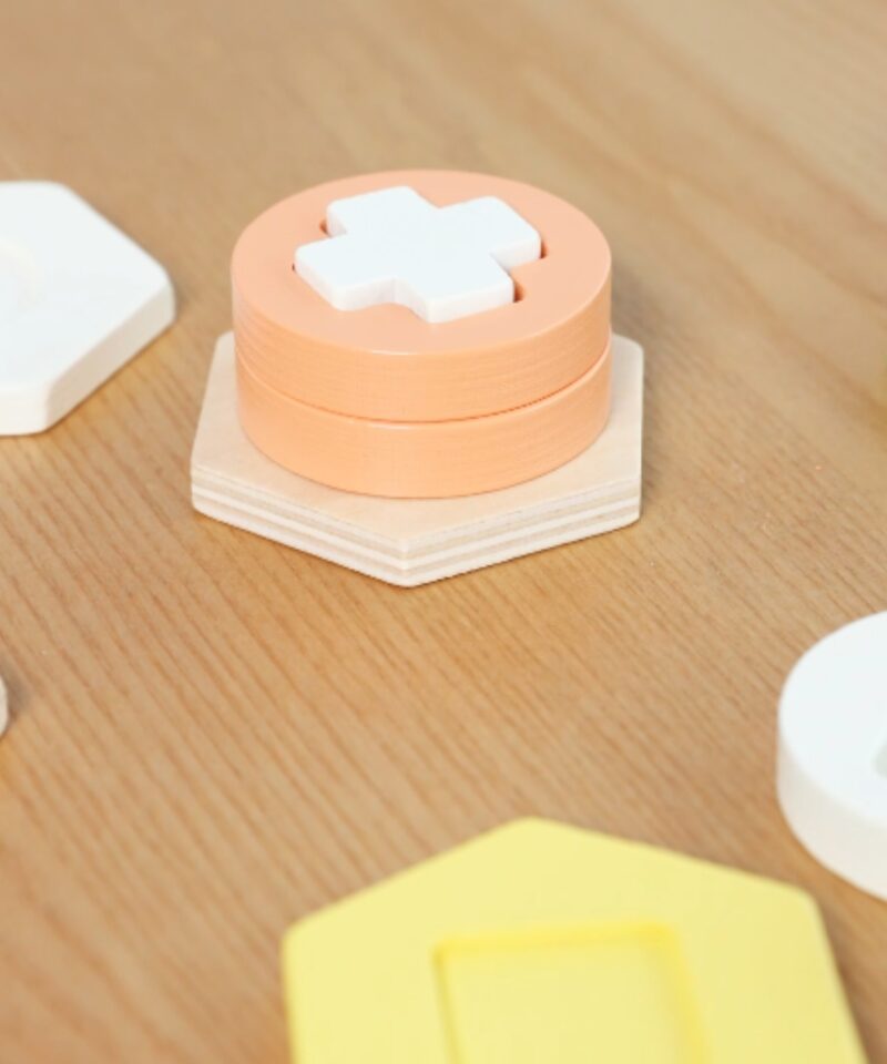 Puidust Montessori mänguasi