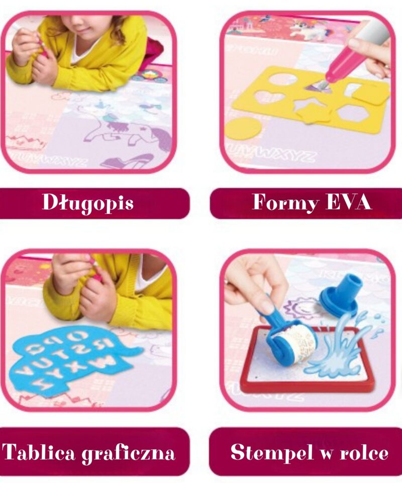 Värvilised pildid veematil