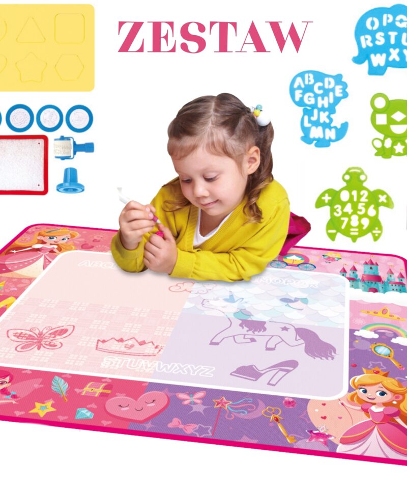 Joonistusmatt koos šabloonidega