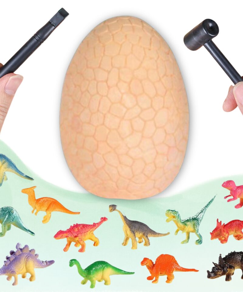 Lapsed kaevavad dinosauruseid munast