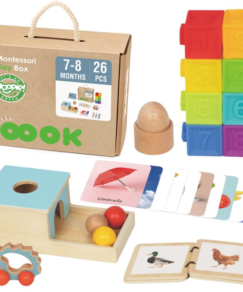 Montessori sensoorne mängukomplekt lastele