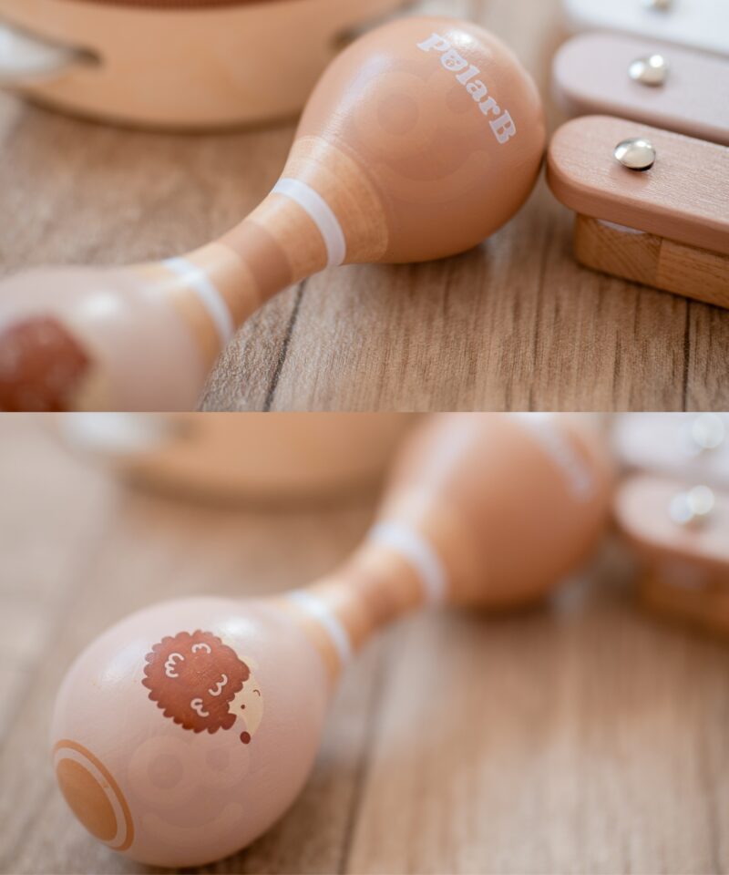 Tamburiin ja ksülofon lastele