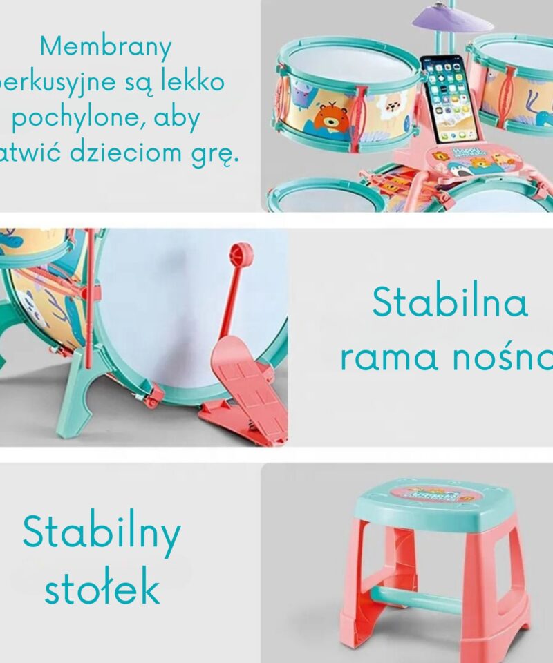 Trummikomplekt koos noodikaartidega