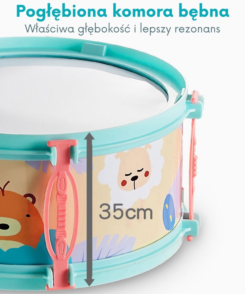 Laste trummikomplekt koos taburetiga