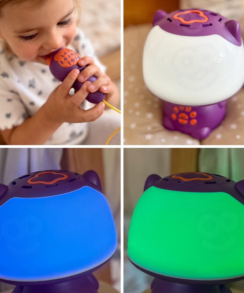 Interaktiivne kõlar koos karaoke mikrofoniga