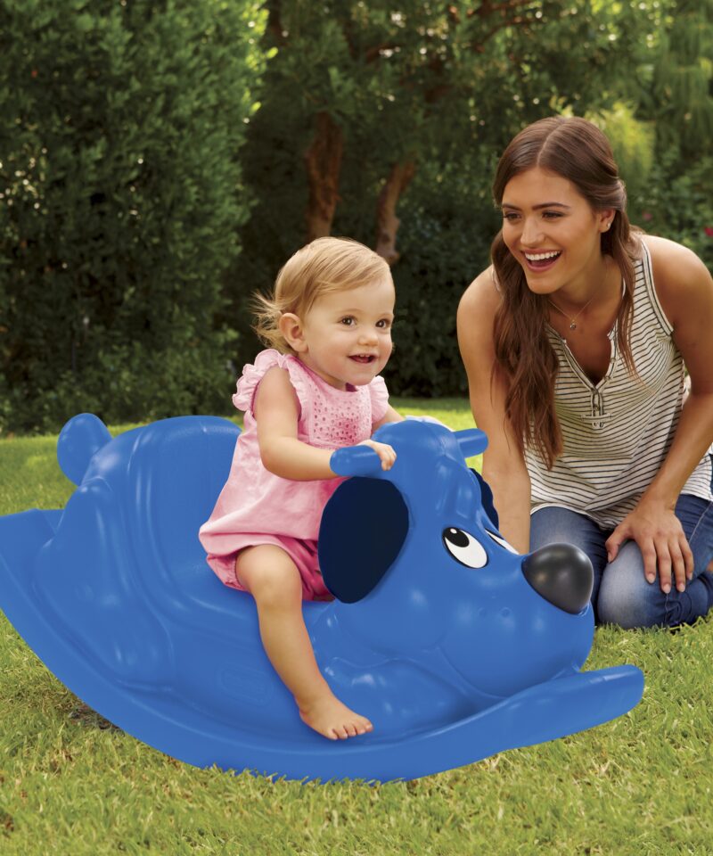 Lõbus koerakujundusega kiik