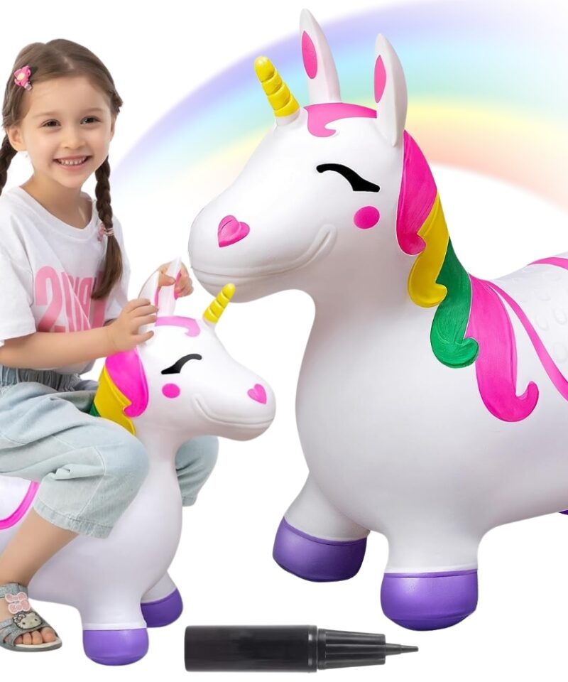 Laste hüppeloom ükssarvik toas mängimiseks