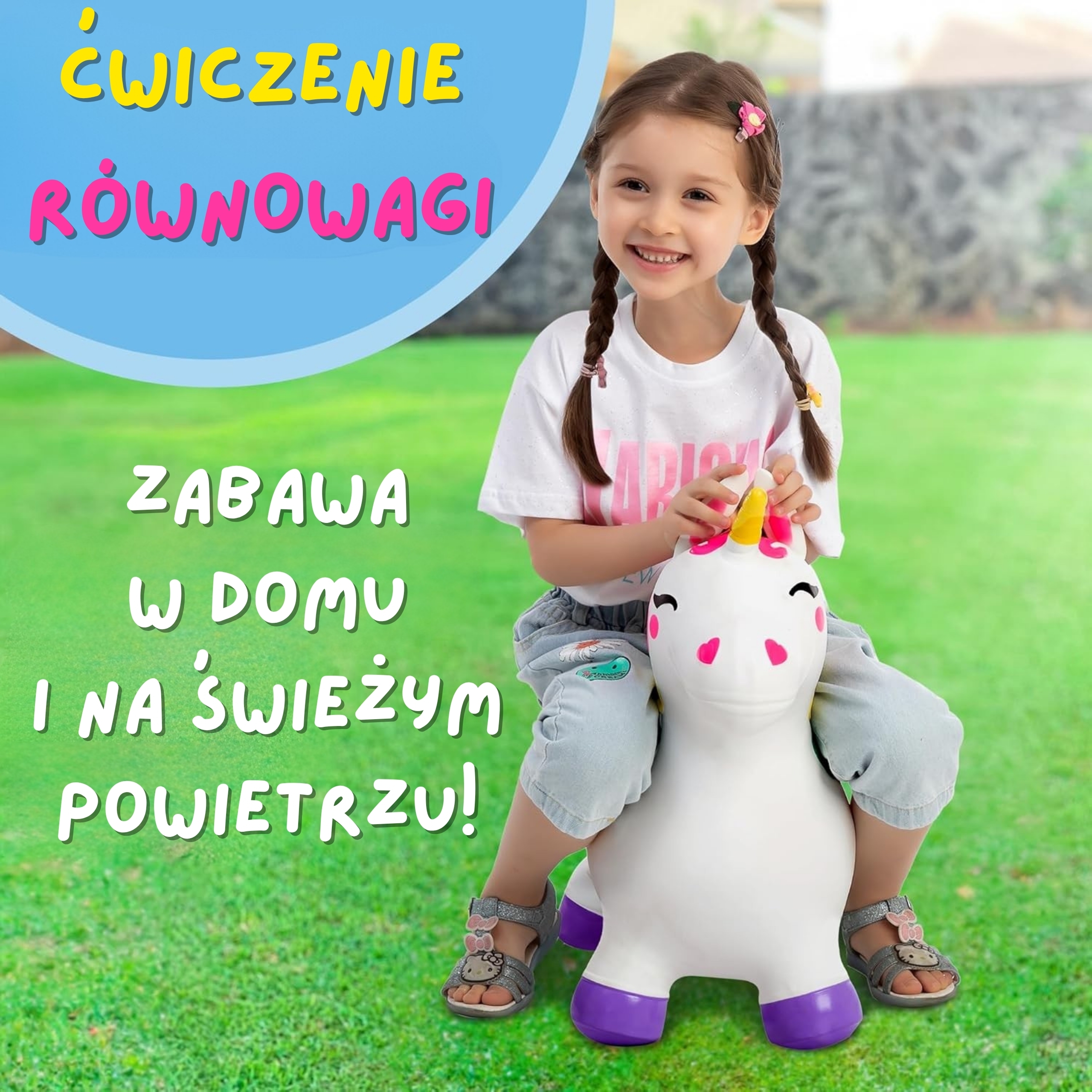 Kvaliteetne täispuhutav ükssarvik