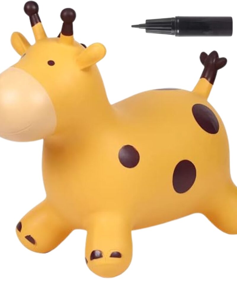 Lõbus hüppeloom kaelkirjak lastele