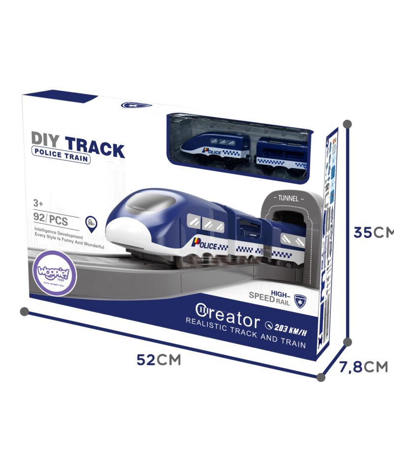 Lastele mõeldud seikluslik rongikomplekt