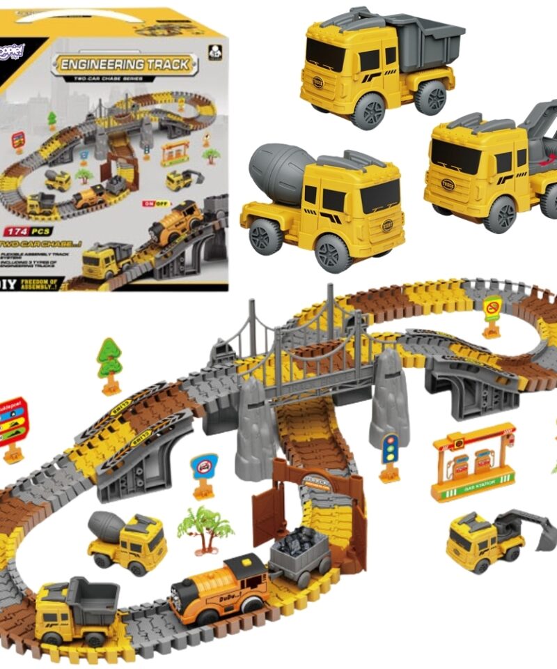 XXL Ehituskomplekt Lastele mängimas