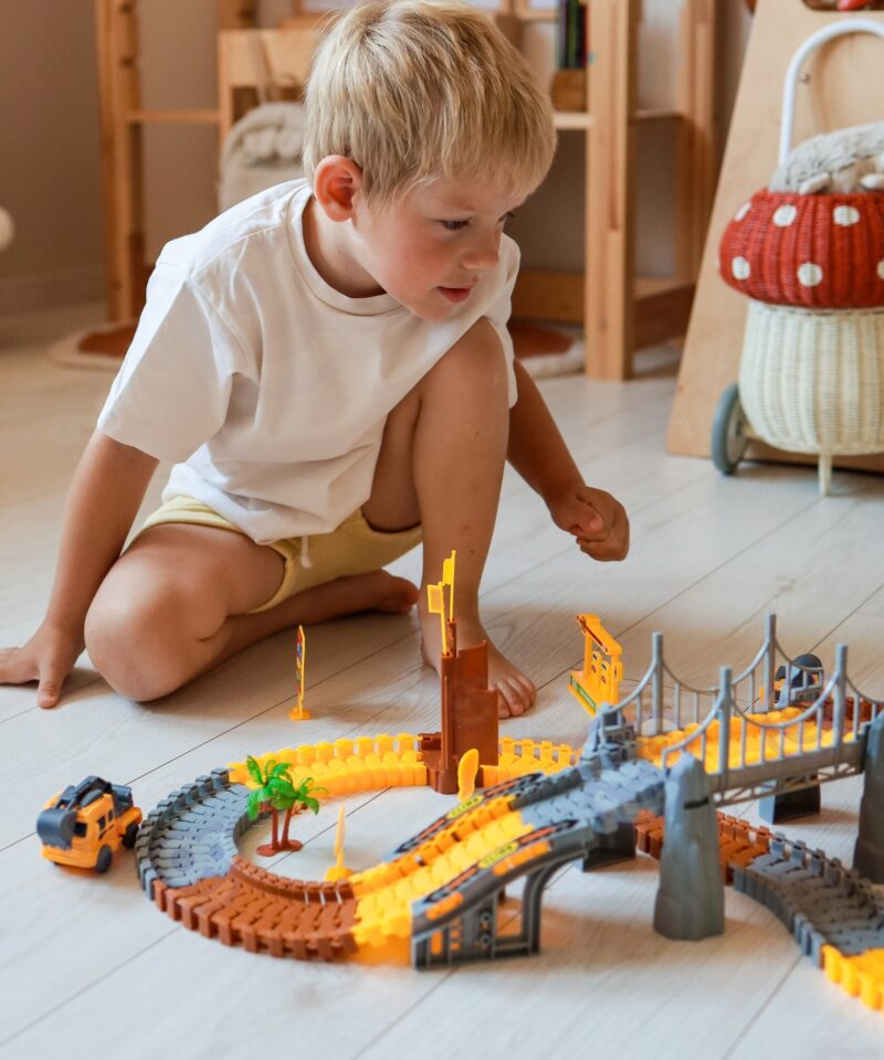 174-osaline ehituskomplekt lastele