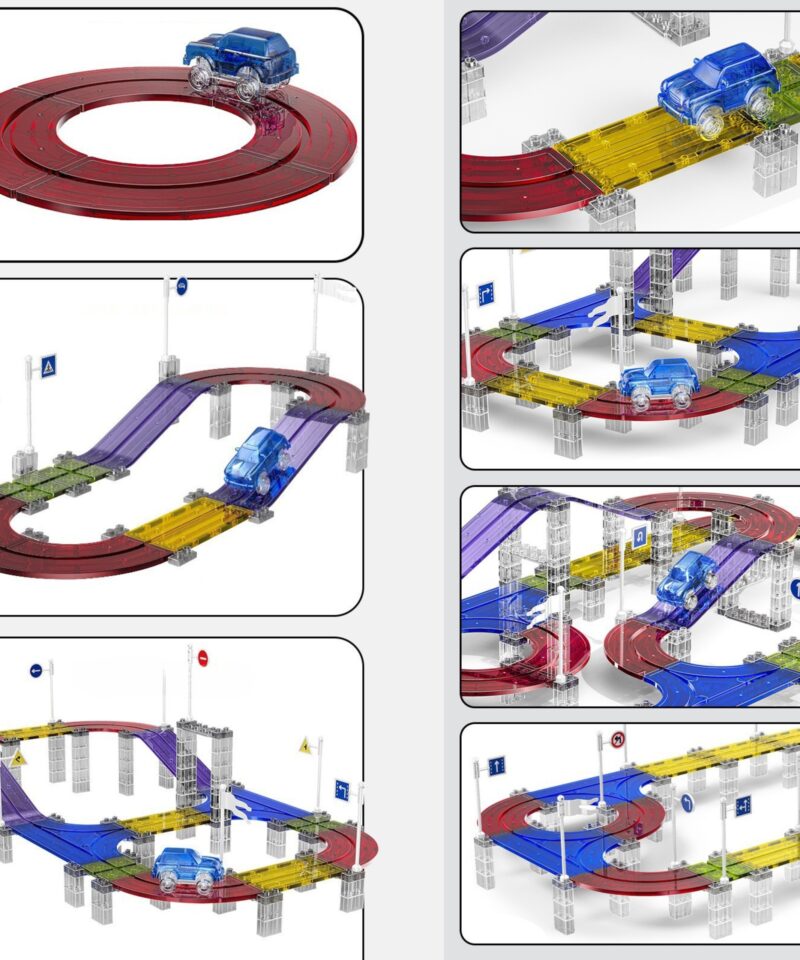 Kvaliteetne magnetiline mängurada lastele