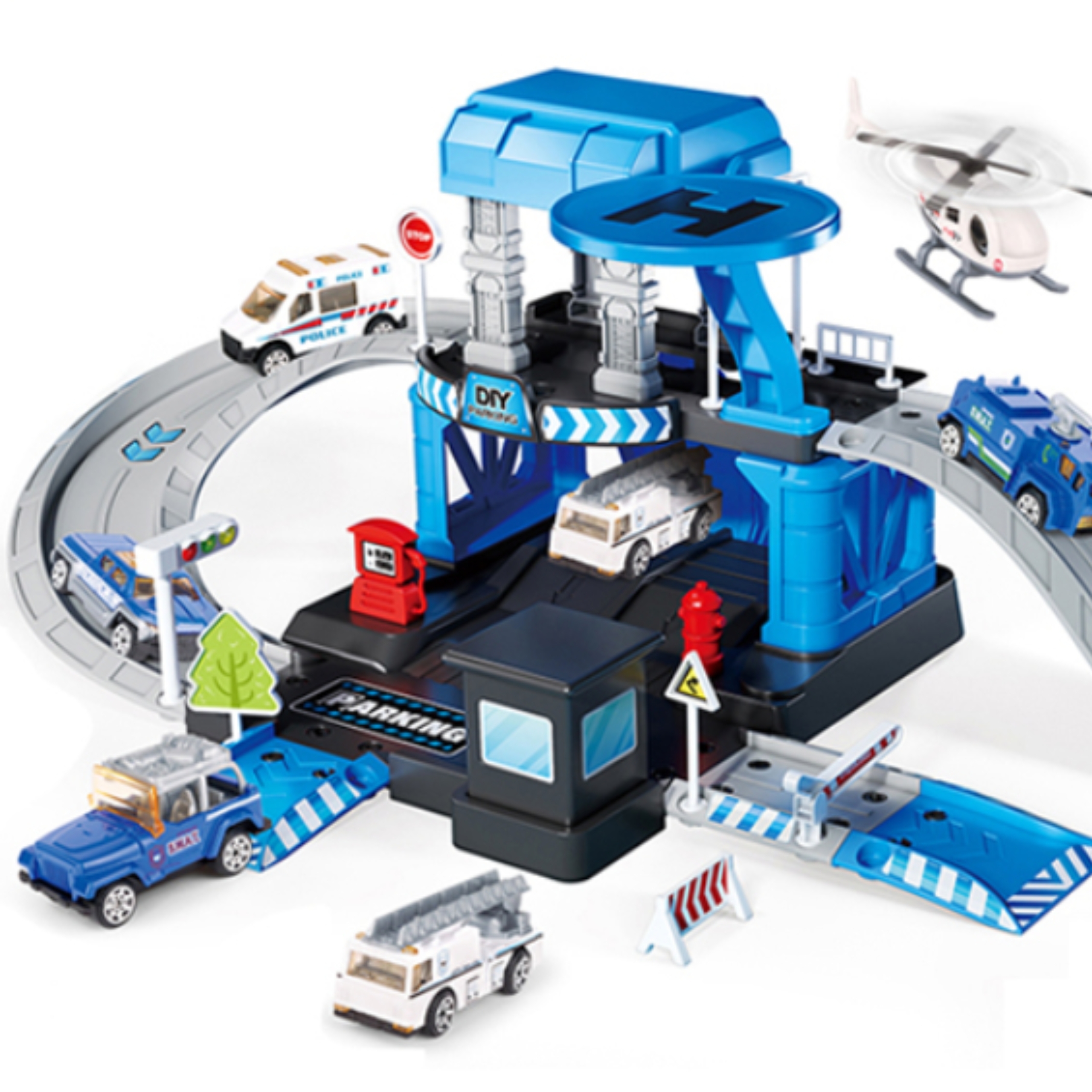 Politsei parkimiskomplekt loovaks mänguajaks