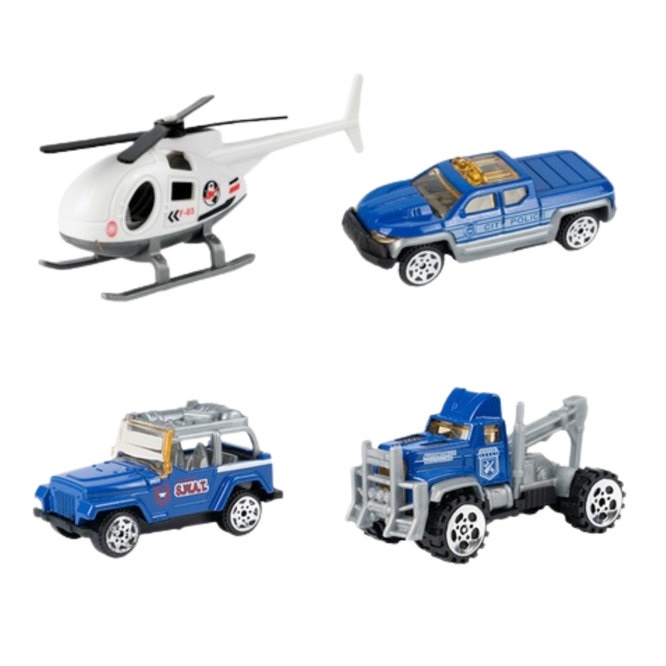 Politsei parkimiskomplekt loovaks mänguajaks