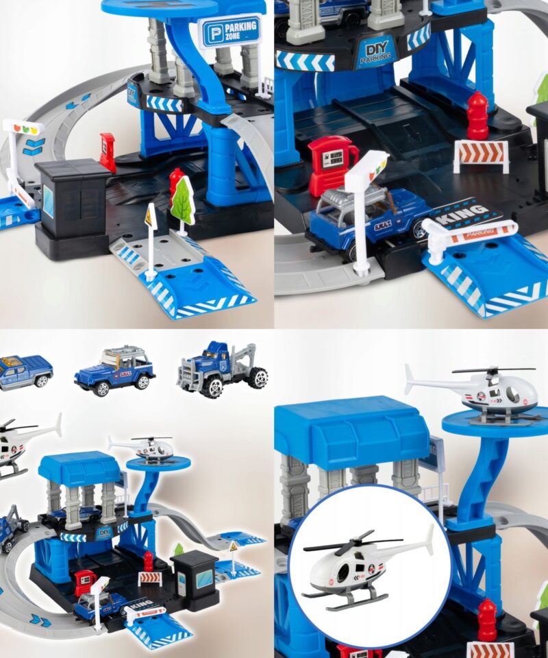 Politsei parkimiskomplekt loovaks mänguajaks