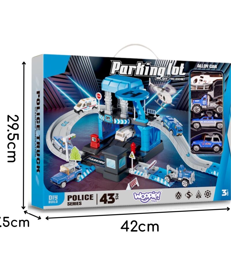 Politsei parkimiskomplekt loovaks mänguajaks