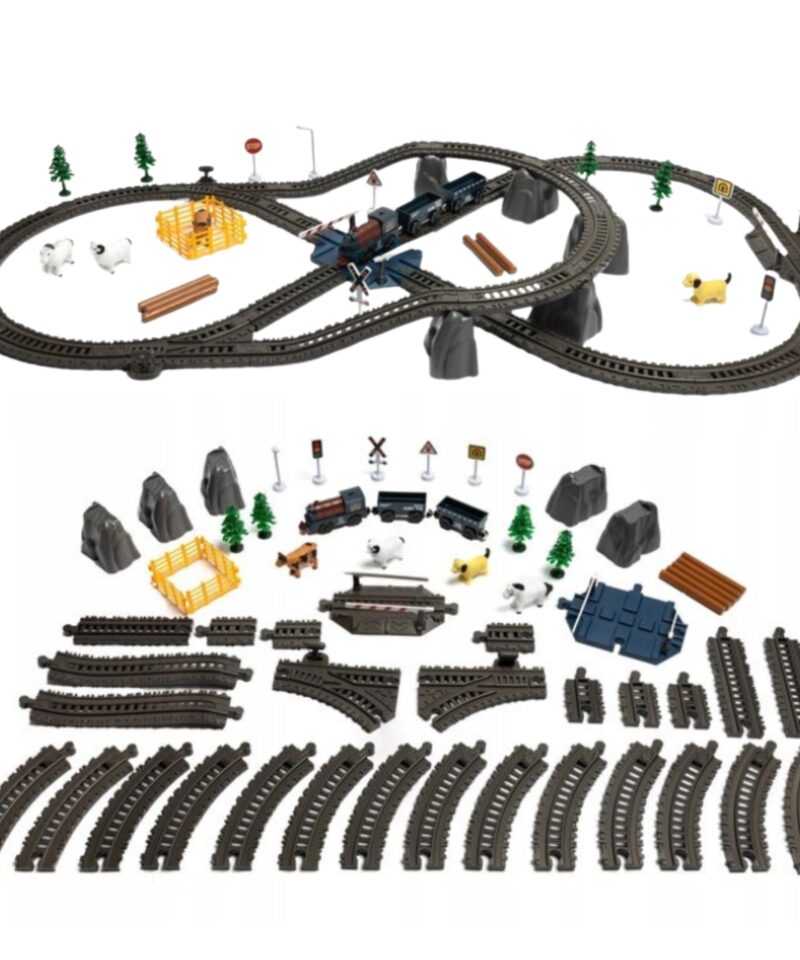 Keerukad marsruudid mänguraudteel